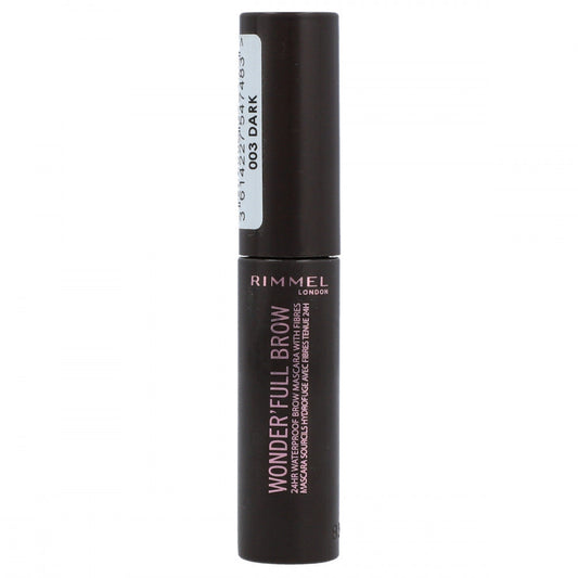 RIMMEL WONDER FULL BROW MASCARA 003 DARK 4.5 ML