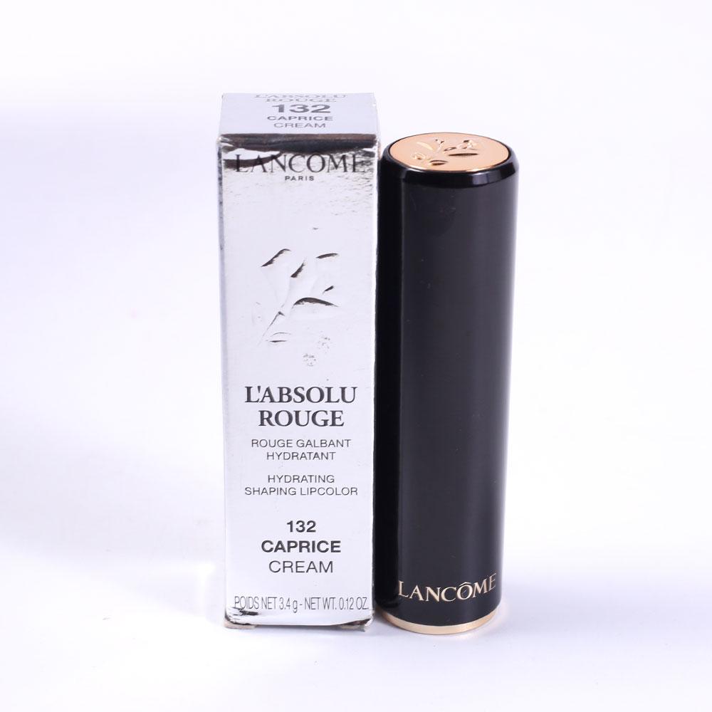 LANCOME L ABSOLU ROUGE LIPSTICK 132 CAPRICE CREAM PC