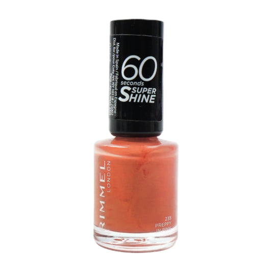 RIMMEL 60 SECONDS SUPER SHINE NAGELLAK - 235 PREPPY IN PINK