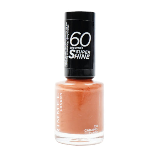 RIMMEL 60 SECONDS SUPER SHINE NAGELLAK - 130 CARAMEL CANDY