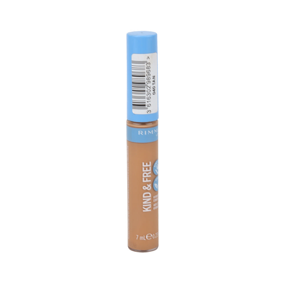 RIMMEL KIND & FREE HYDRATING CONCEALER 040 TAN