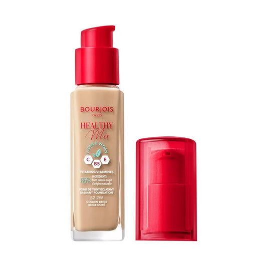 BOURJOIS HEALTHY MIX CLEAN VEGAN FOUNDATION 52.2 GOLDEN BEIG