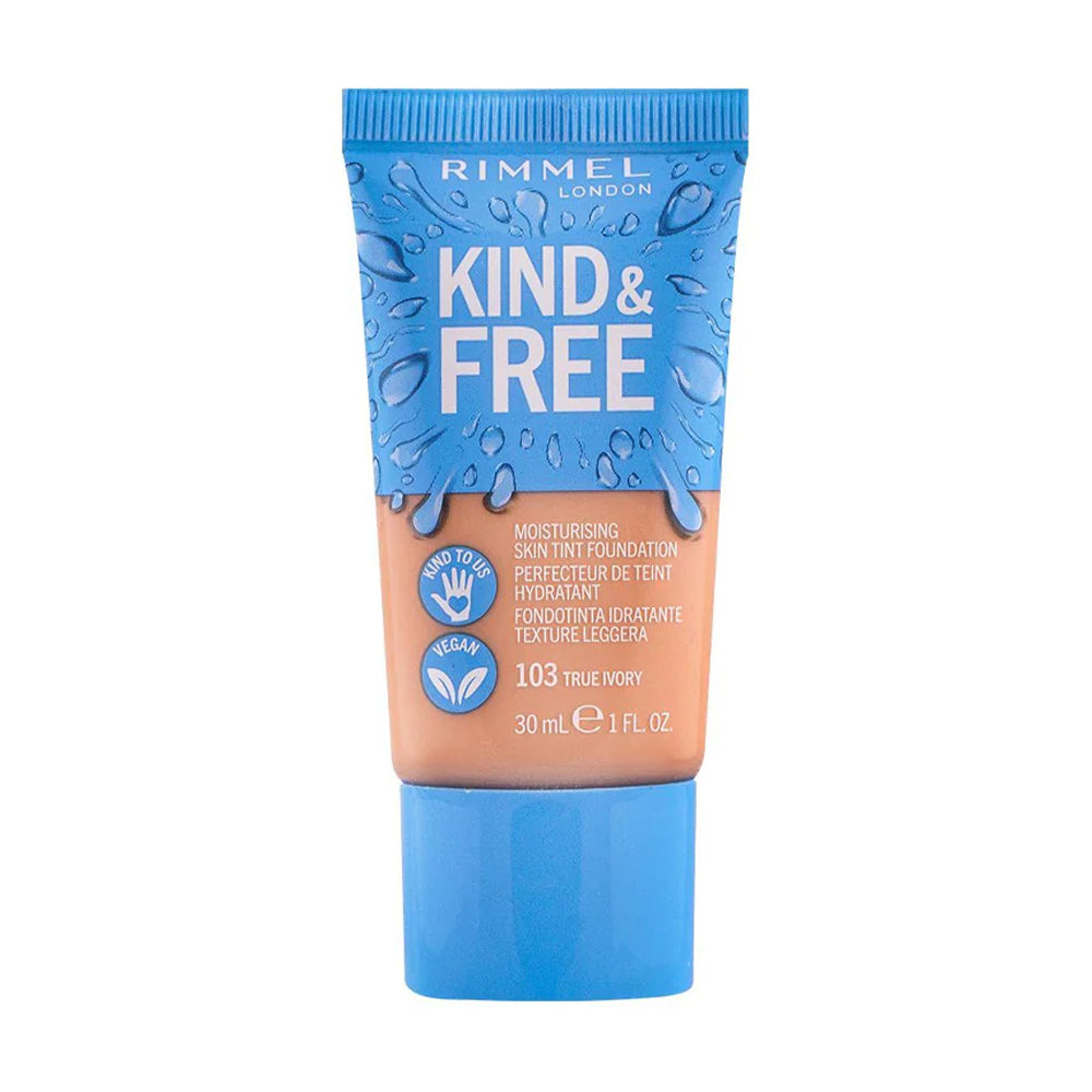 RIMMEL LONDON KIND & FREE FOUNDATION - 103 TRUE IVORY