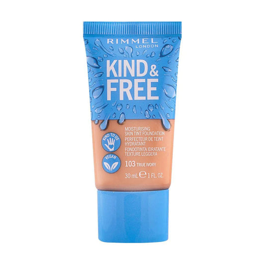RIMMEL LONDON KIND & FREE FOUNDATION - 103 TRUE IVORY