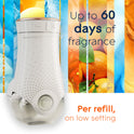 Glade PlugIns Scented Oil Warmer Refills, Glade Plug in refills, Air Freshener, Coastal Sunshine Citrus™, 5 x 0.67 oz