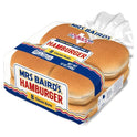 Mrs Baird's Hamburger Buns, 8 count, 12 oz