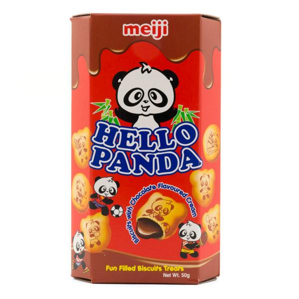 Hello Panda Chocolate Cream Biscuits