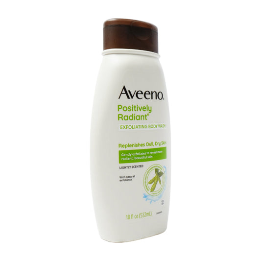 AVEENO BODY WASH POSITIVELY RADIANT FRESH SCENT 532 ML