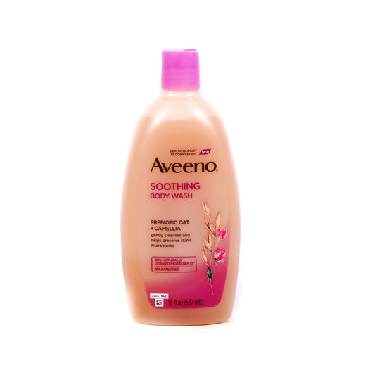 AVEENO BODY WASH PREBIOTIC OAT+CAMELLIA 532 ML