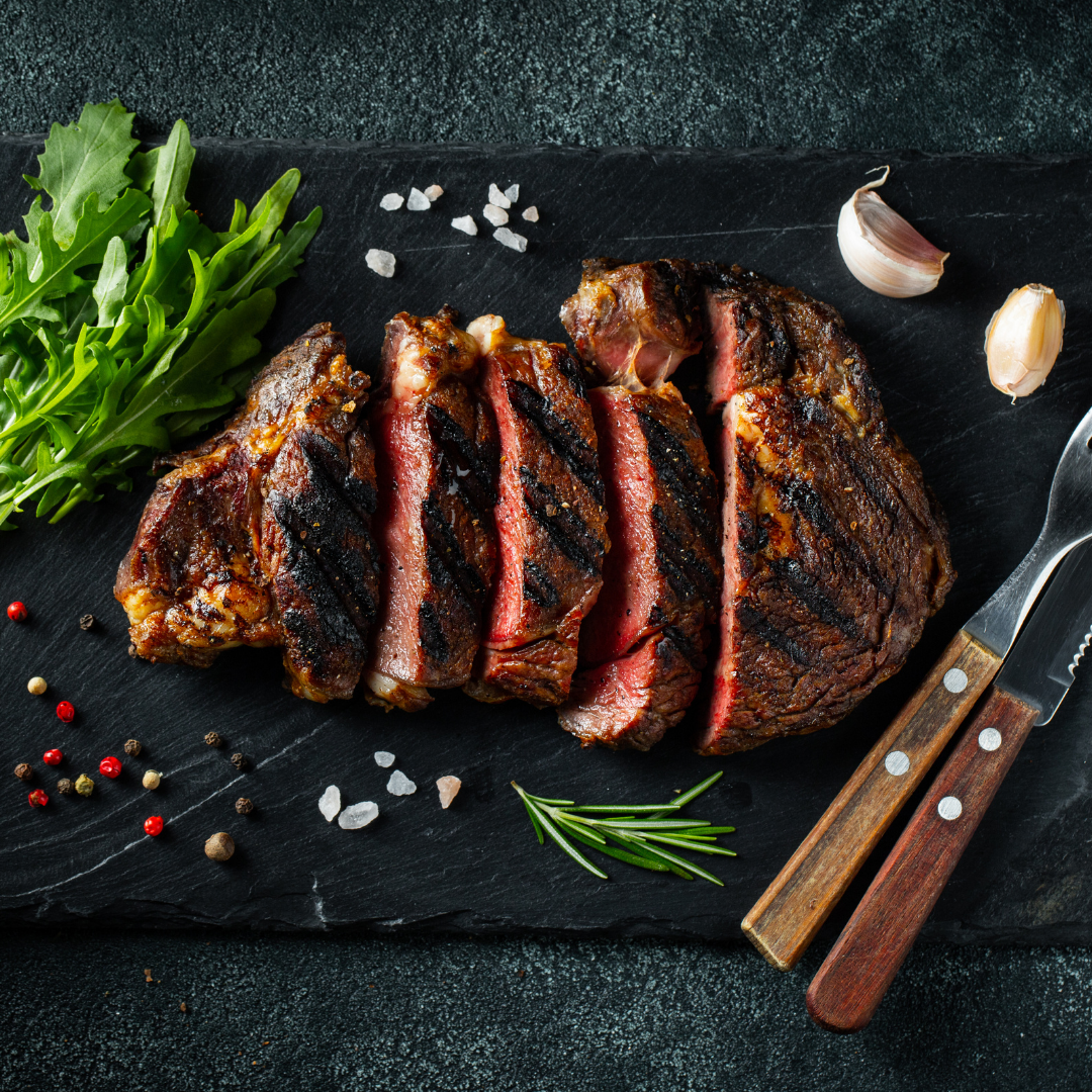 Halal Ribeye Steak | Sliced 1in Thick | Freshly Packaged | High Quality |