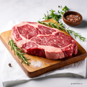 Halal Ribeye Steak | Sliced 1in Thick | Freshly Packaged | High Quality |