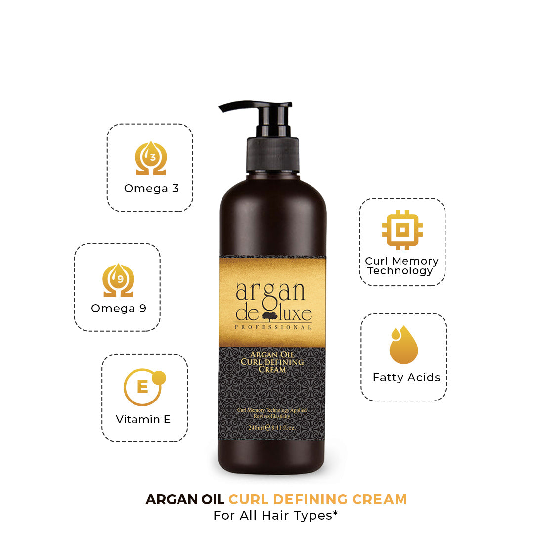 Argan De Luxe Curl Defining Cream 240Ml