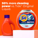 Tide Power Pods Laundry Detergent Soap Packs with Ultra Oxi, 45 Ct