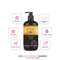 Argan De Luxe Anti Dandruff 2 In 1 Shampoo 300Ml