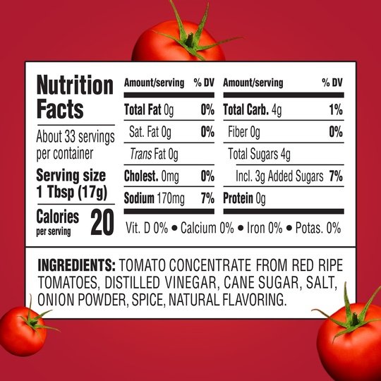 Heinz Simply Tomato Ketchup with No Artificial Sweeteners, 20 oz Bottle