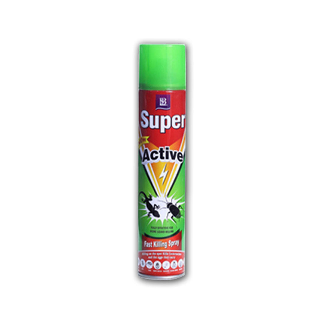 SUPER ACTIVE COCKROACH AND LIZARD KILLER SPRAY 400 ML