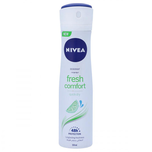 NIVEA FRESH COMFORT DEODORANT 150ML