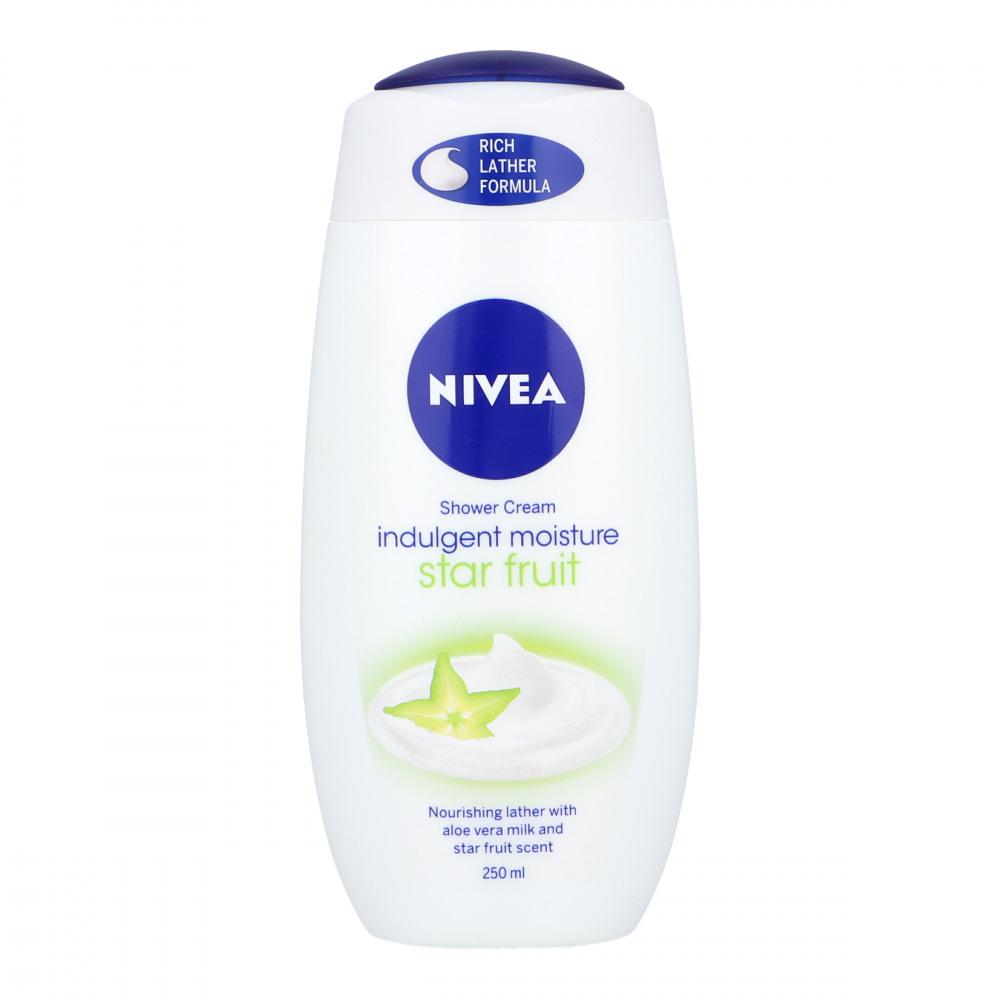 NIVEA SHOWER CREAM INDULGENT MOISTURE STAR FRUIT 250 ML