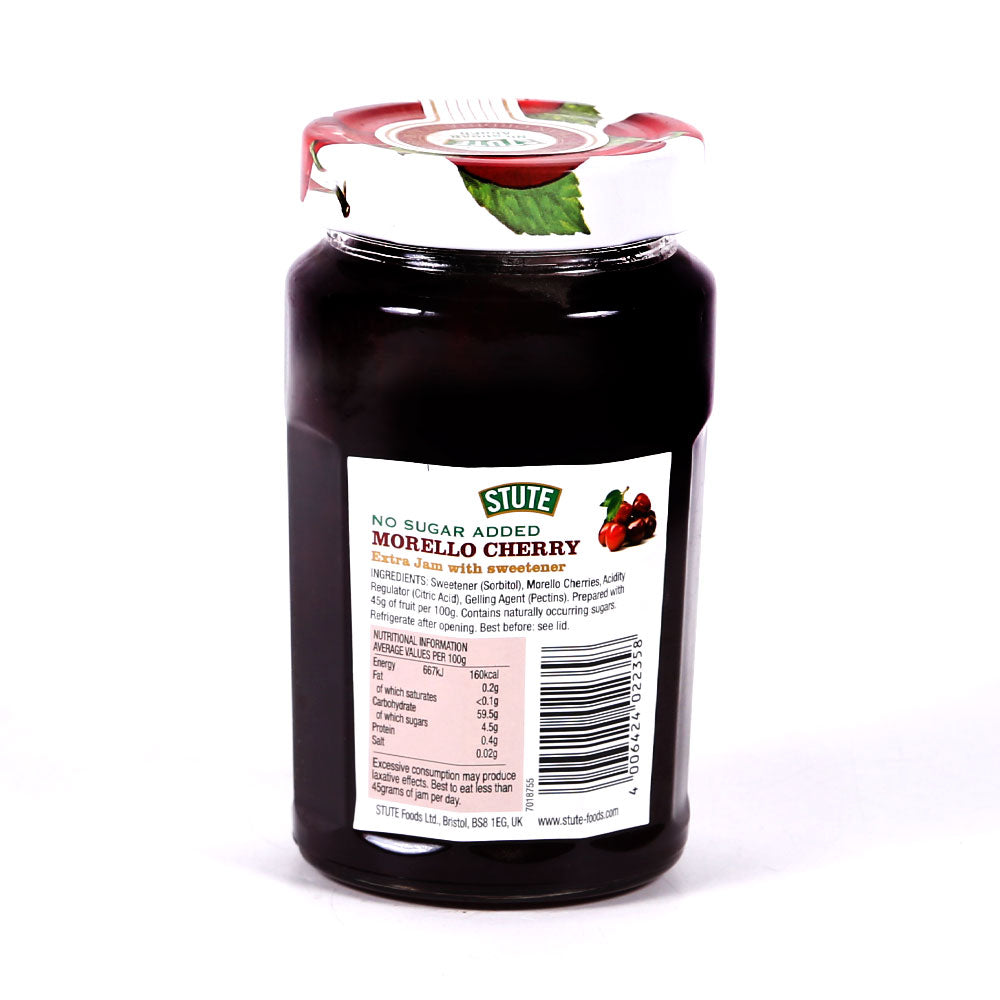 STUTE JAM FOR DIABETIC MORELLO CHERRY 430 GM