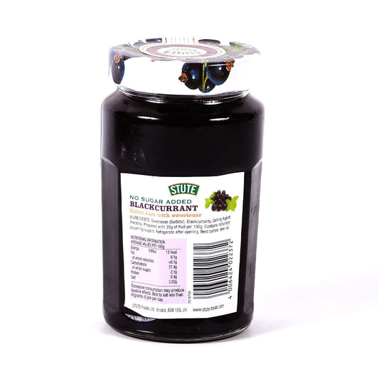 STUTE JAM FOR DIABETIC BLACK CURRANT 430 GM