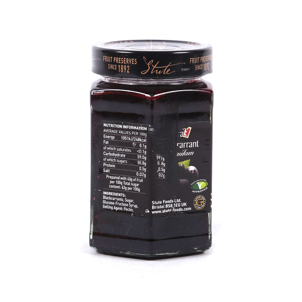 STUTE JAM BLACKCURRANT CONSEWE 340 GM