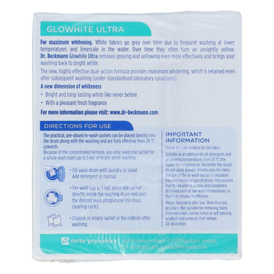 DR BECKMANN GLOWHITE ULTRA FABRIC CARE 40 GM