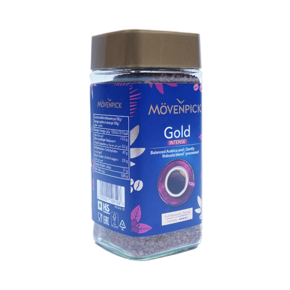 MOVENPICK COFFEE GOLD INTENSE 100 GM