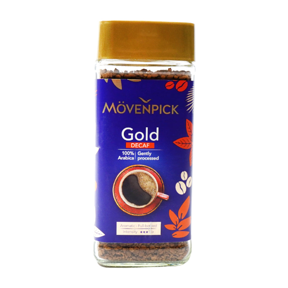 MOVENPICK COFFEE GOLD DECAF ARABICA 100 GM