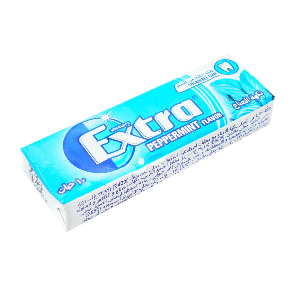 WRIGLEYS EXTRA GUM PEPPERMINT SUGAR FREE 14 GM