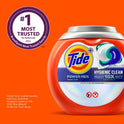 Tide Power Pods Laundry Detergent Soap Packs, Hygienic Clean, Original, 63 Ct