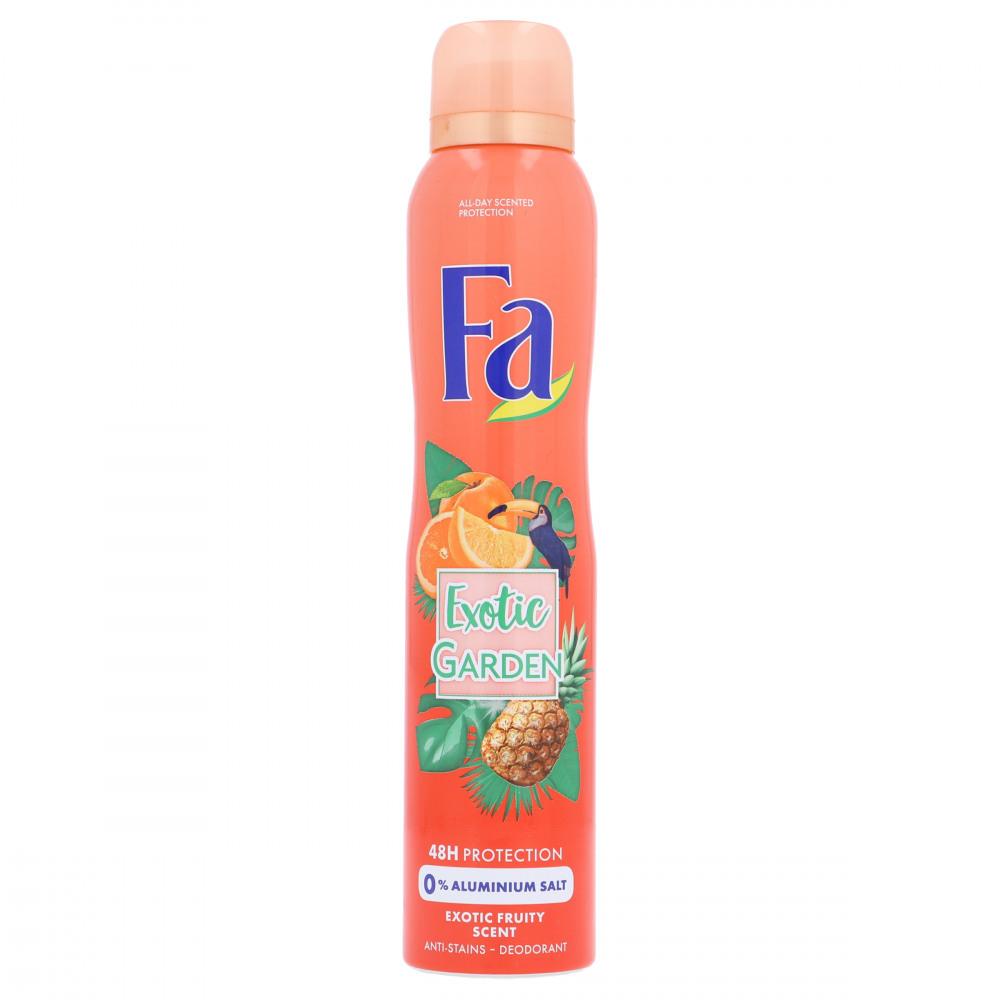 FA DEODORANT EXOTIC GARDEN FRUITY SCENT 200 ML