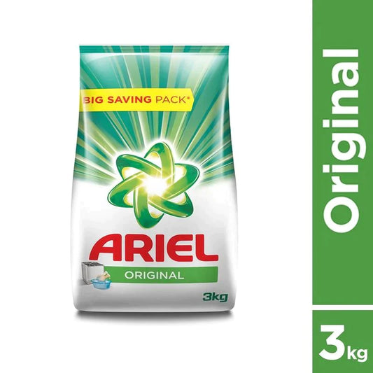 ARIEL WASHING POWDER ORIGINAL PERFUME 3 KG