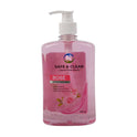 SAFE & CLEAN LIQUID HAND WASH ROSE MOISTURIZING 500 ML