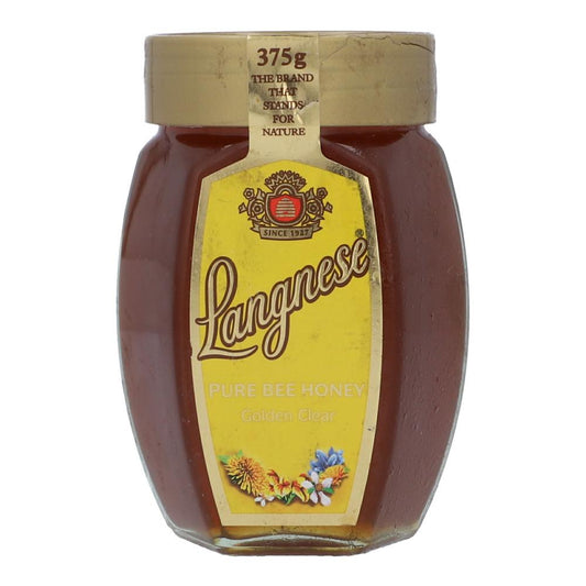 LANGNESE PURE BEE HONEY 375 GM