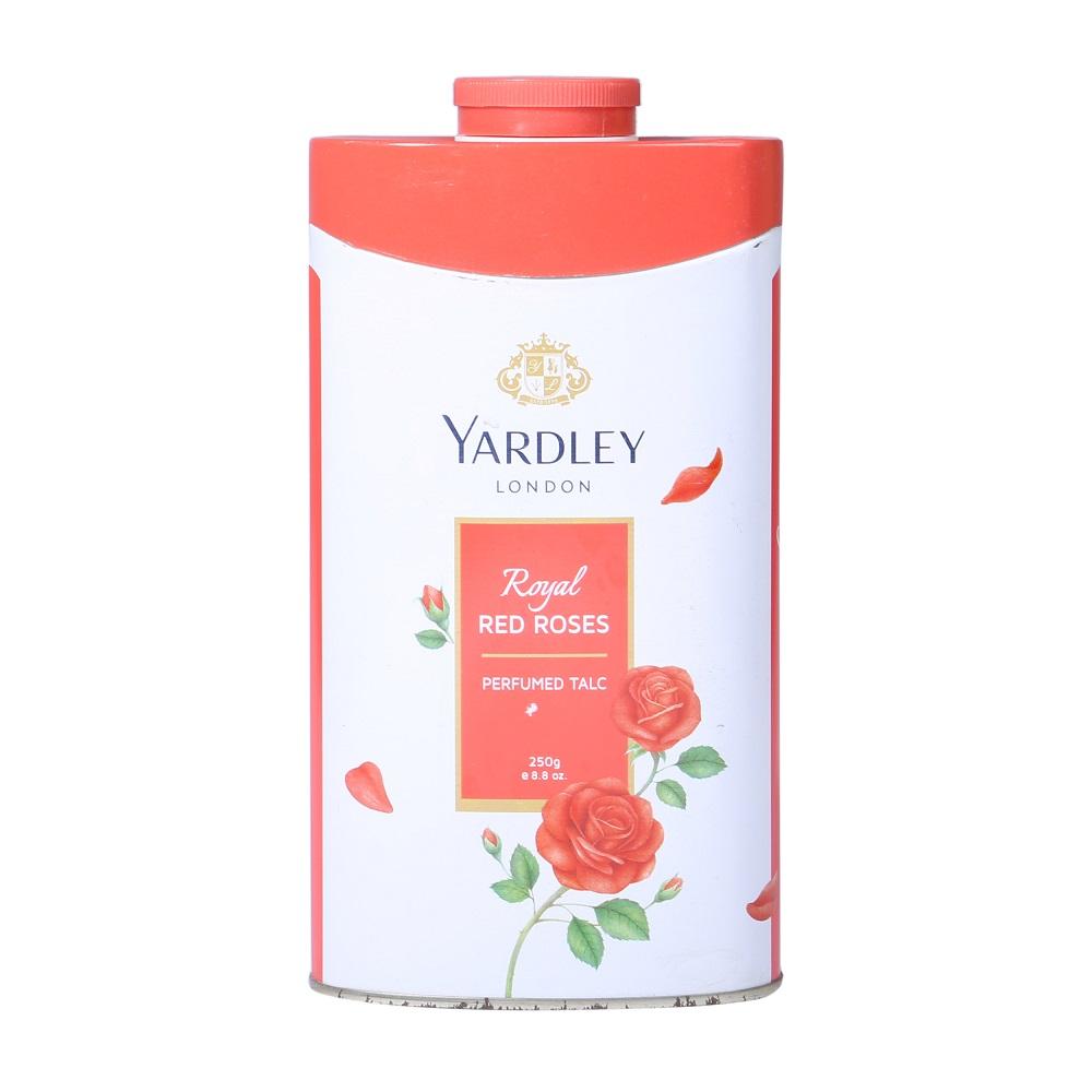 YARDLEY TALCUM POWDER RED ROSES 250 GM