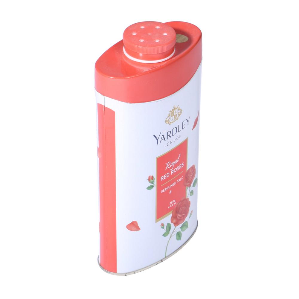 YARDLEY TALCUM POWDER RED ROSES 250 GM