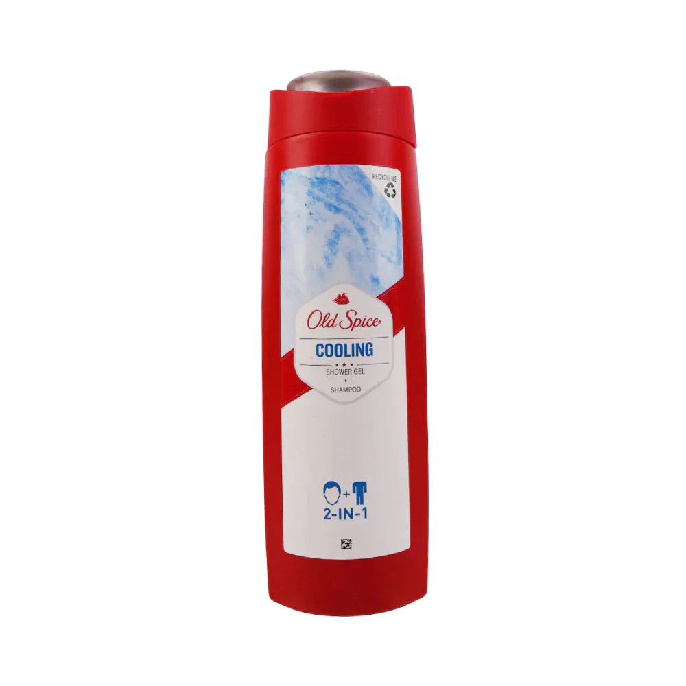 OLD SPICE SHOWER GEL & SHAMPOO COOLING 2IN1 XL 400 ML