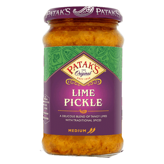 Lime Pickle Mild Patak - 283 g