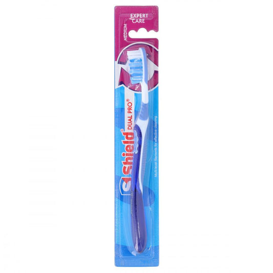 SHIELD TOOTH BRUSH DUAL PRO MEDIUM PC