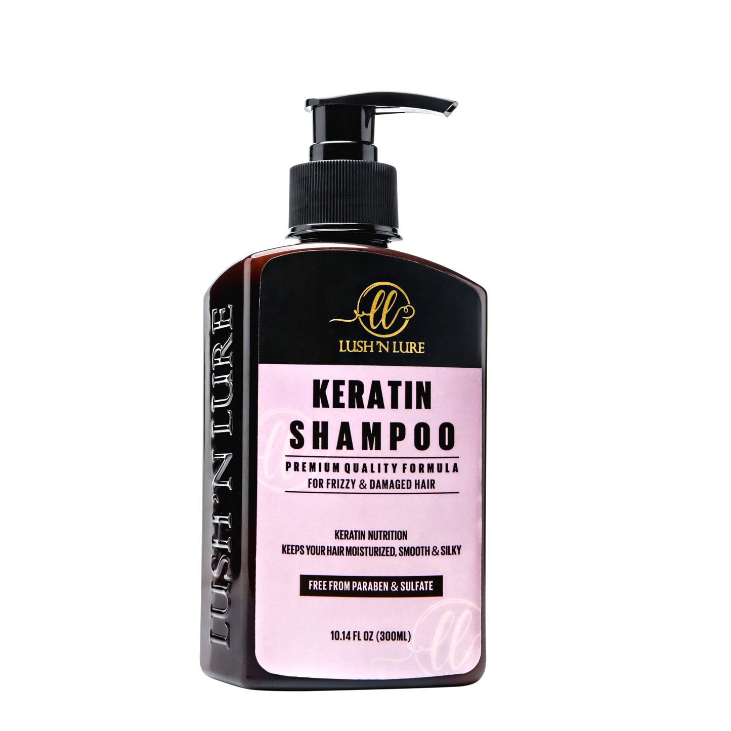 LUSH N LURE KERATIN SHAMPOO 300ML