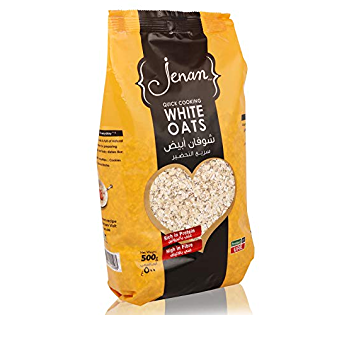JENAN CEREAL WHITE OATS 500 GM