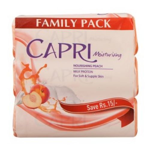 CAPRI MOISTURING NOURISHING PEACH SOAP 3IN1