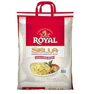 ROYAL SELLA BASMATI RICE - 10LB