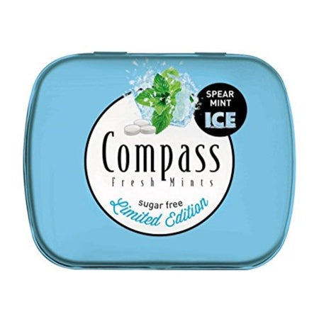 COMPASS FRESH MINT SUGAR FREE SPEARMINT ICE 14GM