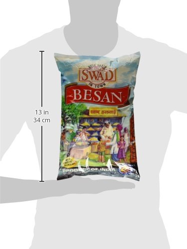 Swad Besan (Gram or Chick Pea Flour) - 4lb, Indian Groceries RAMADAN SPECIAL HOME DELIVERY