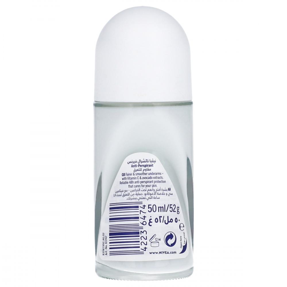 NIVEA NATURAL FAIRNESS DEO ROLL ON 50ML