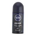 NIVEA MEN ROLL ON DEEP BLACK CARBON 48HR 50ML (DARK WOOD)