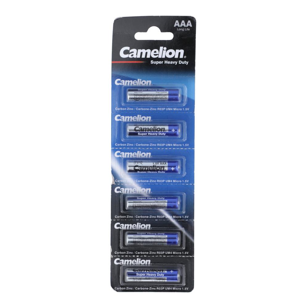 CAMELION SUPER HEAVY DUTY BLUE LONG LIFE AAA6 (PATTI)