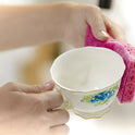 Scotch-Brite Sponge for Delicate Surfaces, Gentle Safe Clean, 3 Scrubbers