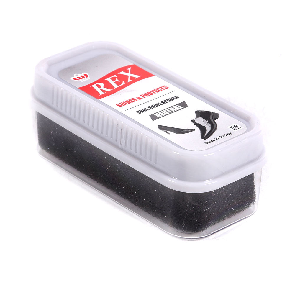 REX SHOE SHINE SPONGE NEUTRAL